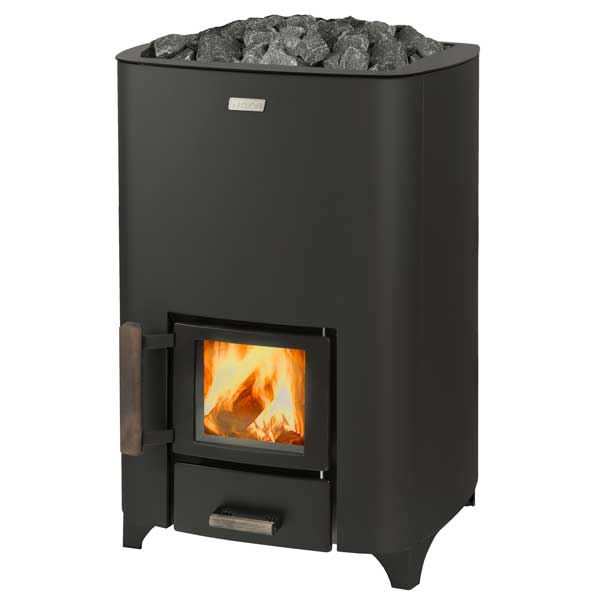 Narvi NC Black Wood Burning Sauna Heater | Dundalk Leisurecraft
