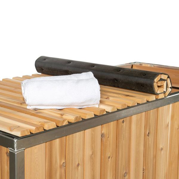 The Starlight Wood Burning Hot Tub | Canadian Cedar Soaking Tub