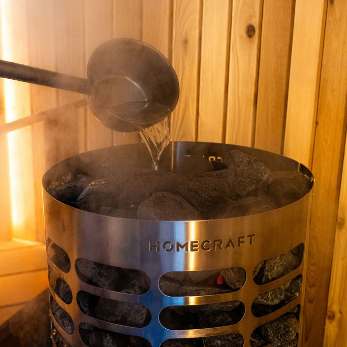 Homecraft Apex Electric Sauna Heater | High-Capacity Rock Tower