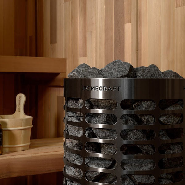 Homecraft Apex Electric Sauna Heater | High-Capacity Rock Tower