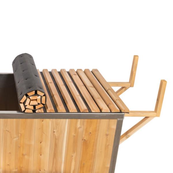 The Starlight Wood Burning Hot Tub | Canadian Cedar Soaking Tub
