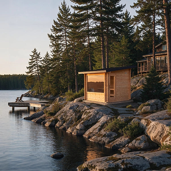 Canadian Timber Avalon Sauna | Dundalk Leisurecraft 3-Tier Cabin