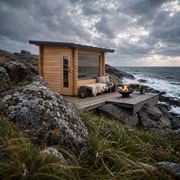Canadian Timber Avalon Sauna | Dundalk Leisurecraft 3-Tier Cabin