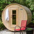 Canadian Timber Harmony Barrel Sauna | Dundalk Leisurecraft 4-Person