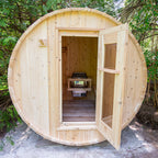 Canadian Timber Harmony Barrel Sauna | Dundalk Leisurecraft 4-Person