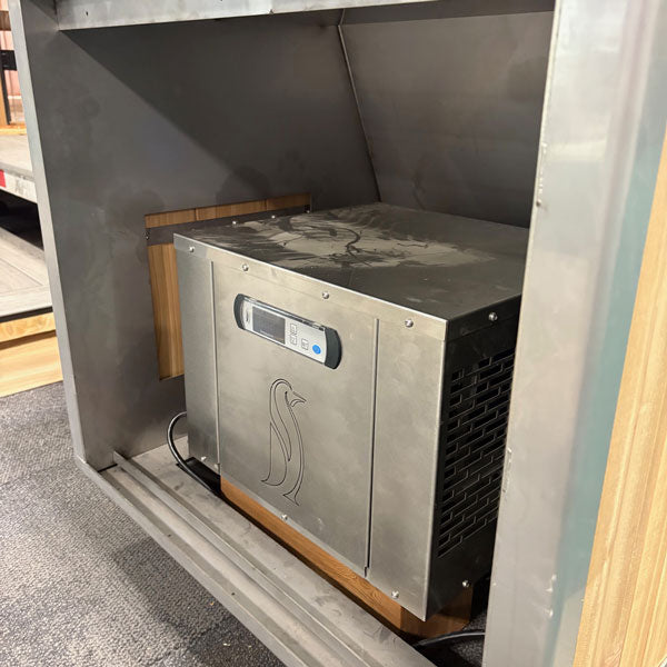 The Flow Cold Plunge Tub | Dundalk Leisurecraft Cedar & Stainless Plunge