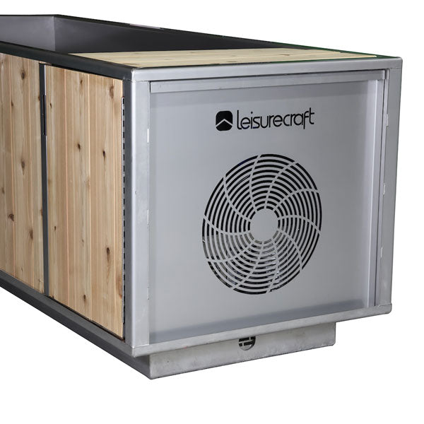 The Flow Cold Plunge Tub | Dundalk Leisurecraft Cedar & Stainless Plunge