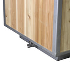 The Flow Cold Plunge Tub | Dundalk Leisurecraft Cedar & Stainless Plunge