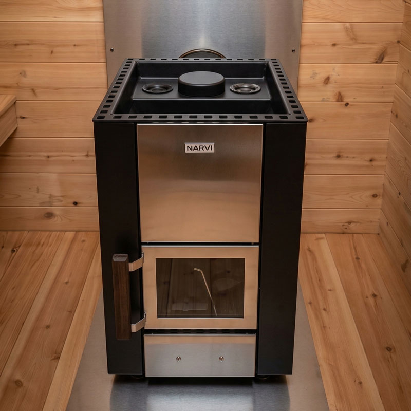 Narvi Kuru Wood Burning Sauna Heater | Dundalk Leisurecraft