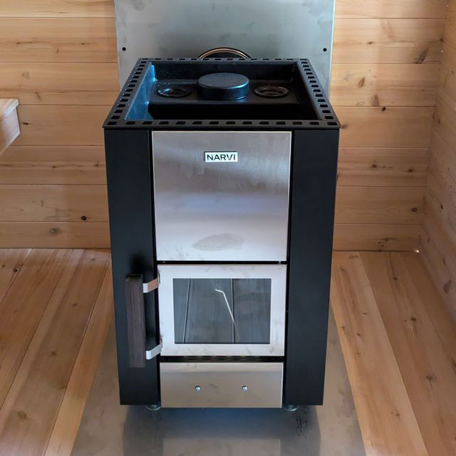 Narvi Kuru Wood Burning Sauna Heater | Dundalk Leisurecraft