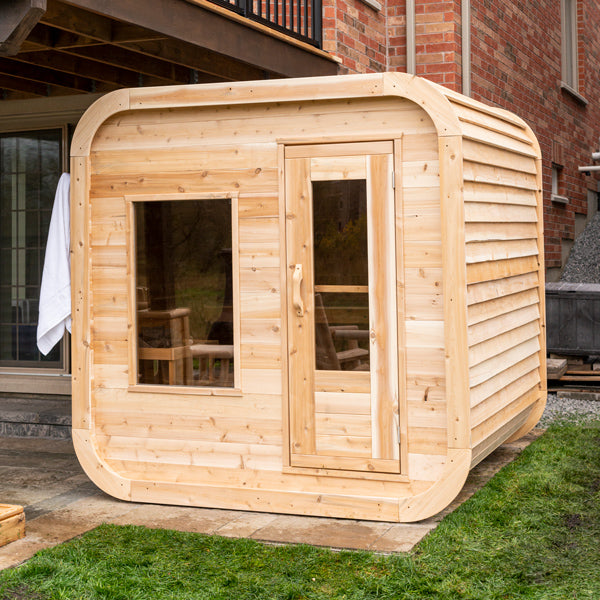 Canadian Timber Luna Sauna | Dundalk Leisurecraft 4-Person Cedar Sauna