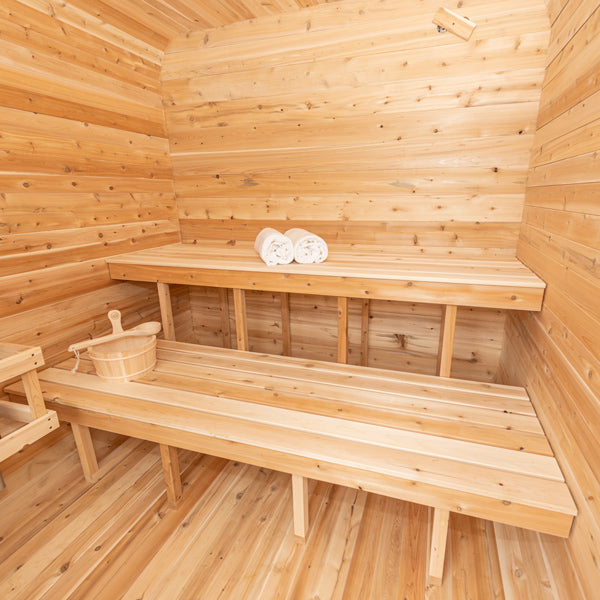 Canadian Timber Luna Sauna | Dundalk Leisurecraft 4-Person Cedar Sauna