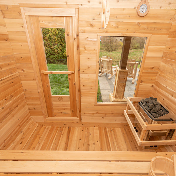 Canadian Timber Luna Sauna | Dundalk Leisurecraft 4-Person Cedar Sauna