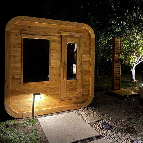 Canadian Timber Luna Sauna | Dundalk Leisurecraft 4-Person Cedar Sauna