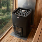 Narvi NC Black Wood Burning Sauna Heater | Dundalk Leisurecraft