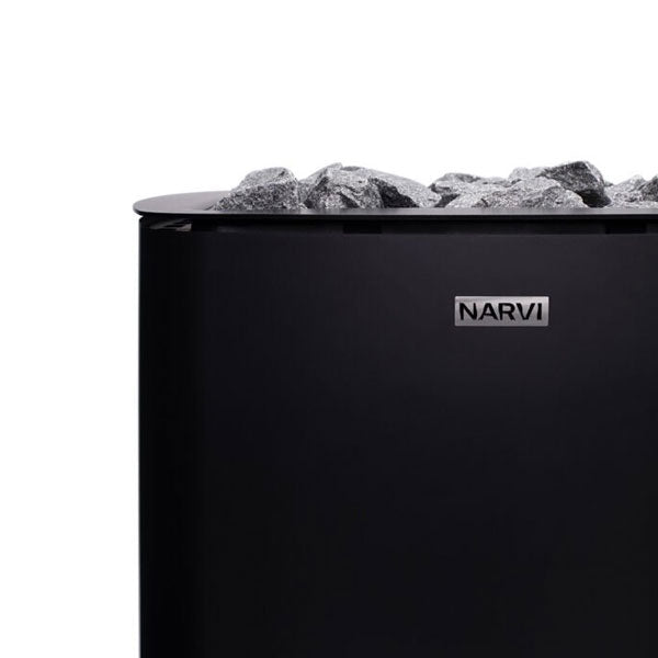 Narvi NC Black Wood Burning Sauna Heater | Dundalk Leisurecraft