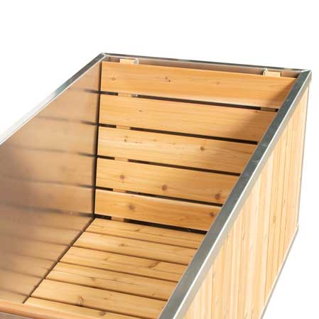 The Starlight Wood Burning Hot Tub | Canadian Cedar Soaking Tub